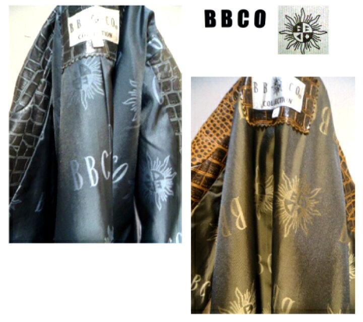 楽天市場】(SALE) ビビコ BBCO 秋冬 クロコ型押し レザージャケット L 