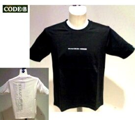 コードビー (3L) 春夏 2023 ロゴ Tシャツ 52(3L) ~ 46 (M) サイズ 白・黒 綿生地 メンズ 紳士服 大きいサイズ キングサイズ プリント バラシ 正規品 CODE-B
