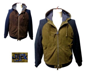 THE JACK Leathers �U�E�W���b�N���U�[ �X�G�[�h�W���P�b�g 48 50 �j�b�gx���v �p�[�J�[�W���P�b�g �����Y �H�~ �{�v ���U�[�W���P�b�g �v�W���� ������ �u���E�� �p�[�J�[���U�[ �C���|�[�g