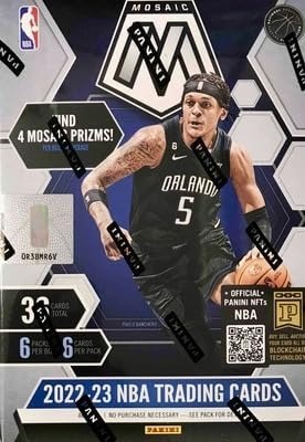 楽天市場】NBA 2022-23 Panini Mosaic Basketball Card Blaster Box