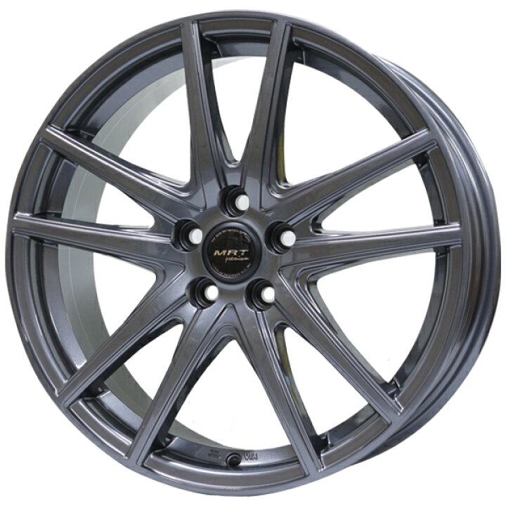 楽天市場】ホイール4本セットMRT Z-05 ダークガンメタ 15インチ 6.0J 5  