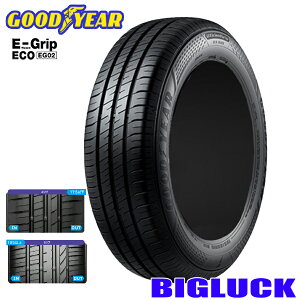 y^C\z195/65R16 92H GOODYEAR EFFICIENTGRIP ECO EG02 ObhC[ GtBVFgObv 25N Ki Vi T}[^C 4{Zbg