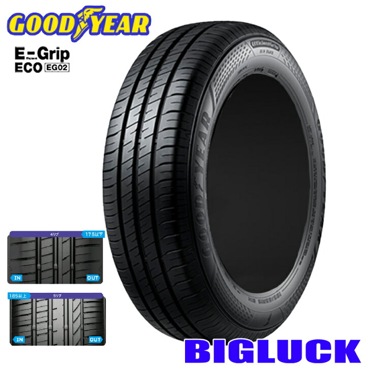 楽天市場】【タイヤ交換可能】205/60R16 92H GOODYEAR EFFICIENTGRIP 