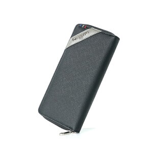 LiBERTO EDWIN リベルト エドウィン 長財布 売れ筋 メンズ ラウンドファスナー 薄型 ブランド おしゃれ サフィアーノレザー調 型押し加工 トリコロール 合成皮革 PUレザー 財布 さいふ サイフ ウ