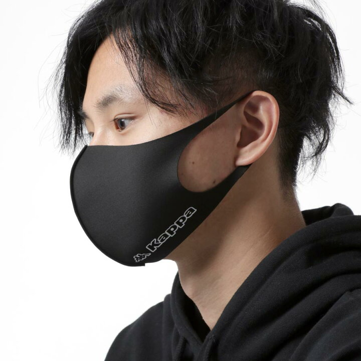 楽天市場 値下 1780円 980円 おしゃれ マスク メンズ Kappa カッパ 洗える 耳が痛くなりにくい 通気性 伸縮性 洗えるマスク ペアルック 韓国 ファッションマスク ブランド 黒 オシャレ 大人 カジュアル ペアルック 韓国 ファッション メンズファッション 春 夏 秋 冬