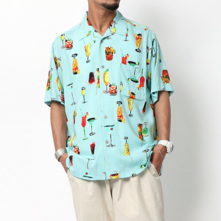 楽天市場 アロハシャツ メンズ レディース 半袖 コーデ 着こなし おしゃれ オシャレ 安い リーズナブル アメカジ アウトドア おすすめ かわいい 人気 ハワイ 女子ウケ 大きいサイズ トップス 花柄 派手 レーヨン 大人 30代 40代 50代 60代 春 夏 全柄 M L