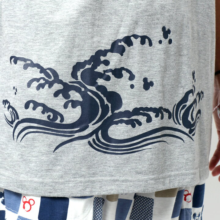 楽天市場 パジャマ メンズ 半袖 Disney ディズニー 夏 ミッキー プリント 和柄 Mru 上下セット セットアップ ハーフパンツ ショートパンツ ルームウェア 部屋着 おしゃれ オシャレ 大人 ペアルック 韓国 ファッション メンズファッション M L 春 夏 秋 Mru