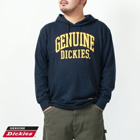 クーポン配布中 GENUINE Dickies ジェニュイン ディッキーズ 大きいサイズ メンズ 3l パーカー 長袖 ブランド プルオーバー 裏毛 ロゴ プリント プルパーカー トップス ストリート アメカジ おしゃれ オシャレ 大人 30代 40代 50代 春 秋 冬 LL XL 2L 3L 4L 5L MRU