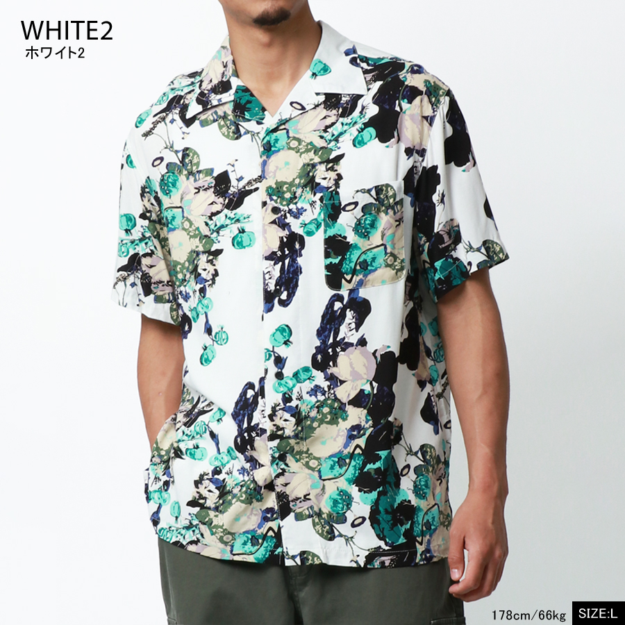 楽天市場】アロハシャツ メンズ レーヨン 半袖 シャツ シンプル 涼しい 