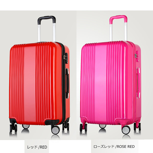 スーツケース キャリーケース キャリーバッグ [2199] S サイズ TSAロック vangather ポリカーボネート ABS トラベル 軽量  24インチ おしゃれ かわいい 旅行かばん | ＢＩＧ-ＭＥＮ