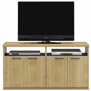 送料無料 120幅 ハイタイプ テレビボード キャビネット 2色 TVボード テレビ台 完成品 国産 リビング収納 テレビ台 120センチ ナチュラル 日本製 大川市 大川家具