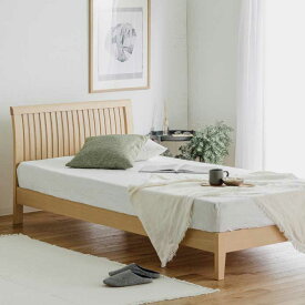 送料無料　シングルベッド　フレーム単品　2色対応　シンプルデザイン　コンセント付き　床面高さ2段階調節