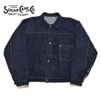 メンズ/ SUGAR CANE【シュガーケーン】SC19008T 13.5oz. ブルーデニム ブラウス “S1943”モデル (T-BACK) 【正規取扱】2024春夏