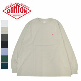 メンズ/ DANTON【ダントン】DT-C0200 TCB 　PLAIN LONG SLEEVE T-SHIRT　クルーネックロングスリーブ【正規取扱】2024春夏