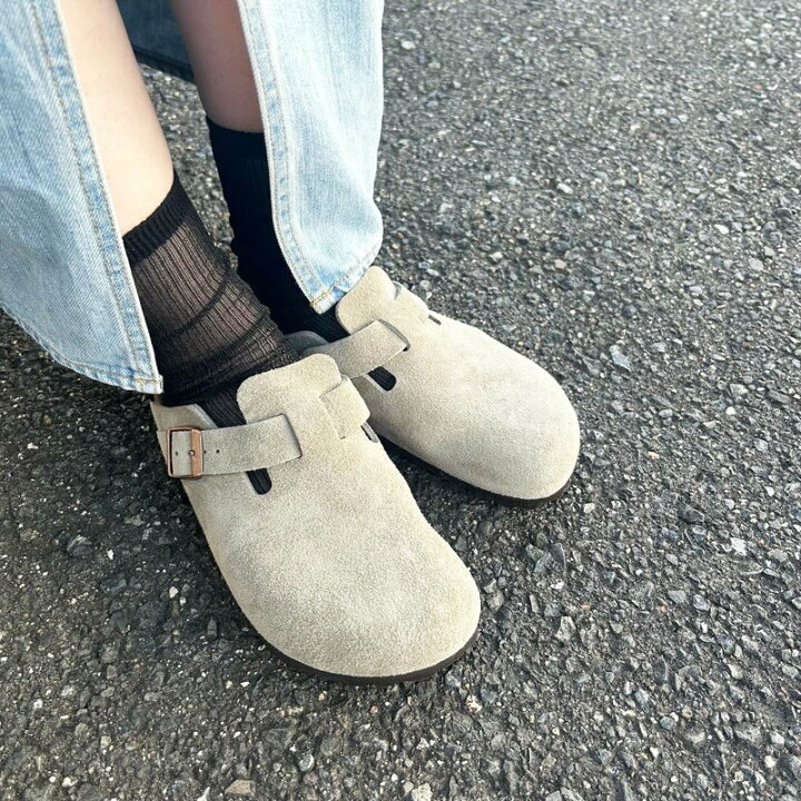 楽天市場】ビルケンシュトック BIRKENSTOCK/スエードレザートープ 