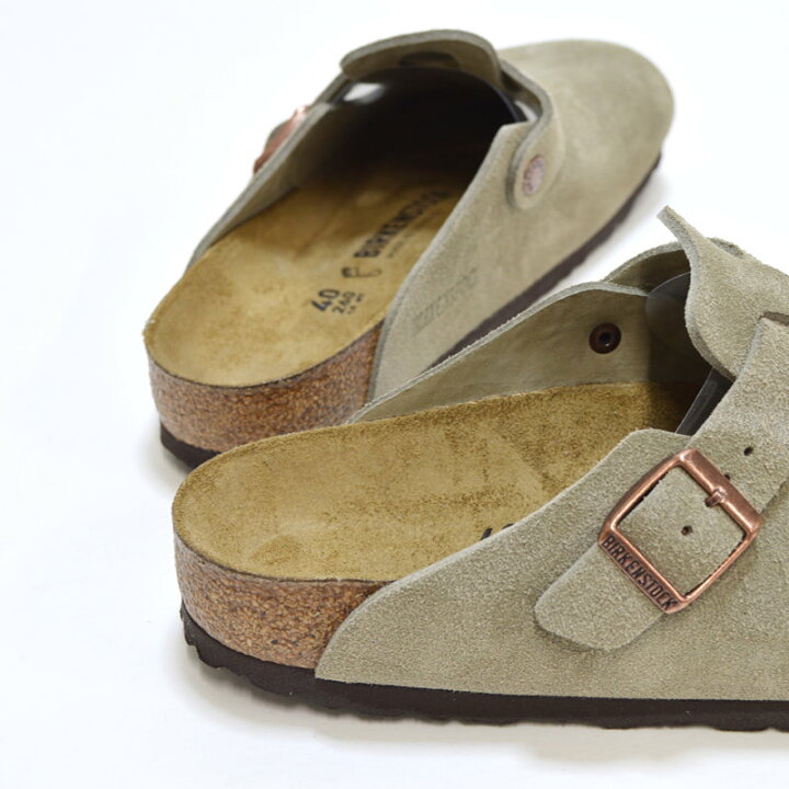 楽天市場】ビルケンシュトック BIRKENSTOCK/ボストン スエードレザー 