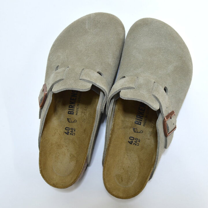 楽天市場】ビルケンシュトック BIRKENSTOCK/ボストン スエードレザー 