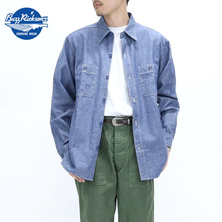 楽天市場】【期間限定ポイント】バズリクソンズ BUZZ RICKSONS/シャツ  