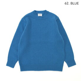 ヨネトミ ニューベーシック Yonetomi NEW BASIC/ニット/【別注】ソフト ラムウール ニット プルオーバー/95-254-050/レディース メンズ【正規取扱】