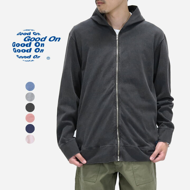 楽天市場】【期間限定ポイント】グッドオン GOOD ON/パーカー/ジップ T 