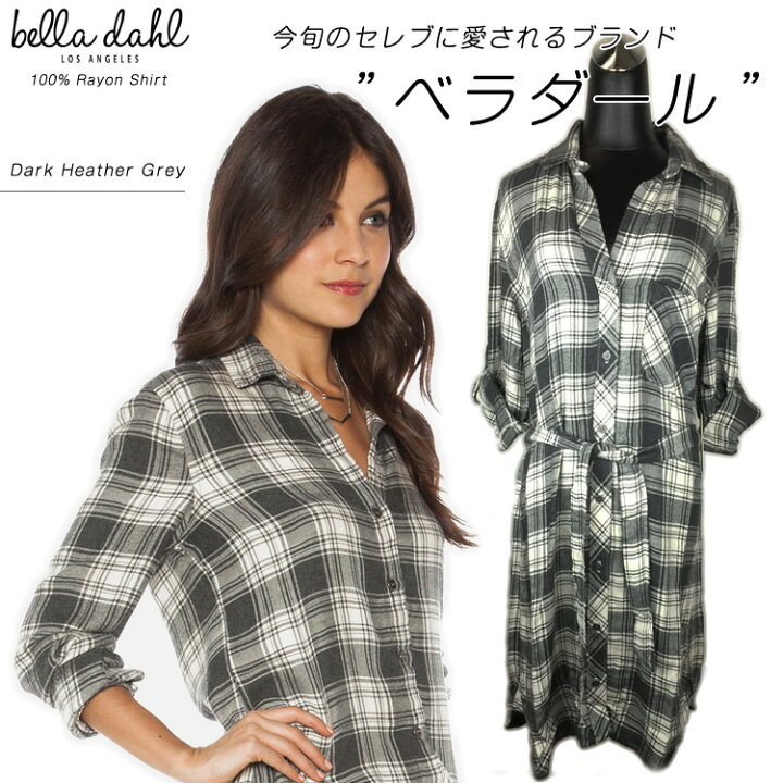 楽天市場】半額! 【7,500円ポッキリ!】Bella Dahl ベラダール シャツ 