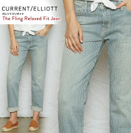 【1万5,000円ポッキリ!】Current Elliott カレントエリオット レディース ボトムス ジーンズ The Boyfriend jeans 正規品 1557-1584