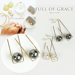 y5,000~|bL!zFULL OF GRACE tIuO[X E192 p[ sAX ^ Ki Mer Pearl Earring E192