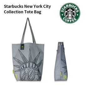 スターバックス スタバ トートバッグ ニューヨーク限定 ニューヨークシティーコレクション 自由の女神 statue of liberty Starbucks New York City Collection 現地買い付け ST TOTE SOL