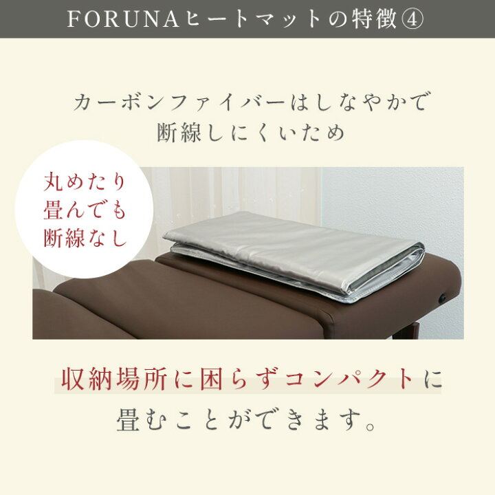 楽天市場】【リニューアル】遠赤外線ヒートマット 敷きタイプ FORTUNA 