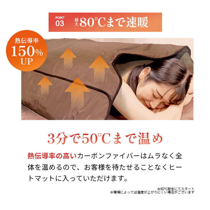日本製 危うい 加温遠赤外線ヒートマット