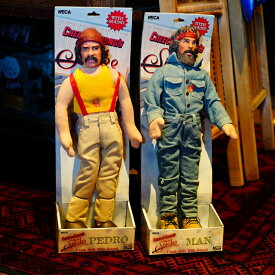 CHEECH＆CHONG チーチョン フィギュア　2体セット ヴィンテージ ビンテージ 輸入雑貨 おしゃれ かわいい インテリア ガレージ アメリカ雑貨 アメ雑 ディスプレイ小物 オブジェ プレゼント コレクション 年代物 女性 誕生日 20代 30代 40代 50代 60代