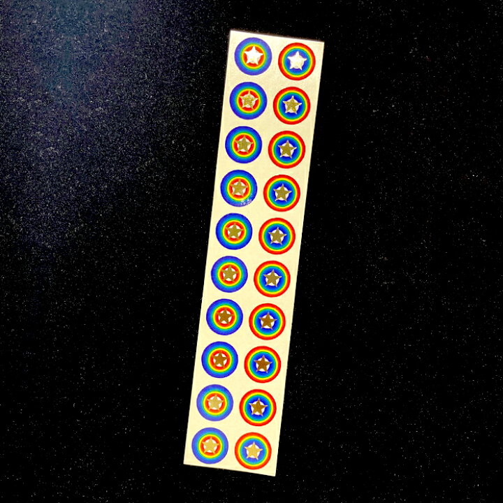 楽天市場】宇宙パワーシール 18mm 陰陽10組 20枚セット シール セット 