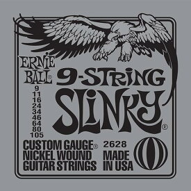 ERNIE BALL 9-String Slinky[09-105/#2628][アーニーボール][9弦]