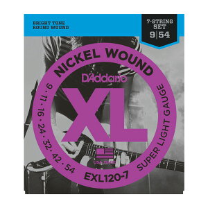 D'Addario EXL120-7 (Super Light 7-string) [__I][M^[][7]