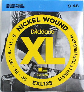 D'Addario EXL125 (Super Light Top / Regular Bottom) [__I][M^[]