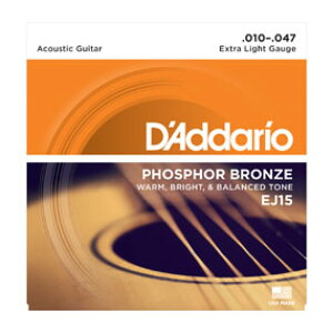 D'Addario EJ15 [__I][AR[XeBbNM^[]y}\I|Cg5{I`10/27ij9:59܂Łz