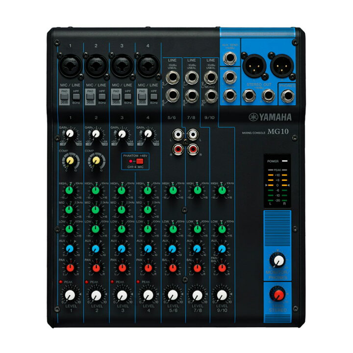 楽天市場】【ミキサー】YAMAHA MG10 [お取り寄せ]【楽天スーパーセール 