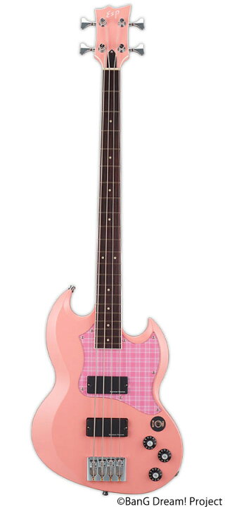 楽天市場】【ESP×BanG Dream!コラボベース 受注生産】ESP VIPER BASS  