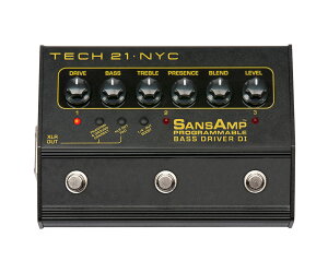 SANSAMP / PROGRAMMABLE BASS DRIVER DI []