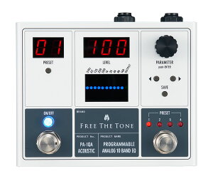 Free The Tone / PROGRAMMABLE@ANALOG 10 BAND EQ PA-1QAiAR[XeBbNpj []