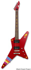 【ESP×BanG Dream!コラボギター　受注生産】ESP RANDOM STAR Kasumi III (LED搭載モデル）