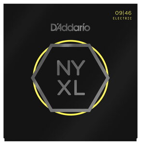 D'Addario NYXL0946 Nickel Wound Super Light Top / Regular Bottom 09-46 [__I][M^[v