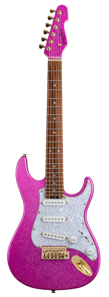 GrassRoots G-SN-62TO Twinkle Pink Produced by Takayoshi Ohmura 【楽天カード分割】 エレキギター ※アウトレット品 ピンク 大村孝佳 STタイプ グラスルーツ ST Type メンテナンス無料