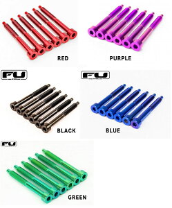 �yFloyd Rose Parts�zFU-Tone Titanium String Lock Screw �i6�{�Z�b�g�j[�t���C�h���[�Y][�p�[�c][�`�^��][�X�g�����O���b�N�X�N�����[]