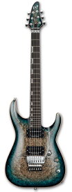 ESP HORIZON-CTM FR Burled Maple / Reptile Blue Burst [イーエスピー][ホライゾン][バールドメイプル][エレキギター][国産,MADE IN JAPAN] [メンテナンス無料] 【受注生産】