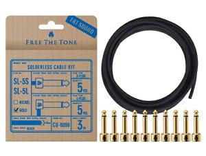 FREE THE TONE / �\���_�[���X�L�b�g(SL-5�V���[�Y)SL-5SL-GD-55K�iSL-5S-GD�v���O 5�� / SL-5L-GD�v���O 5�� / CU-5050�P�[�u�� 3m�j