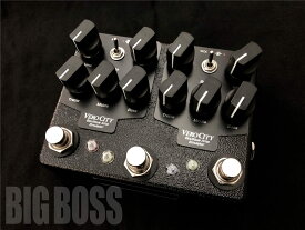 VeroCity Effects Pedals VeroTwin Premium OD百-Custom ブラックレザー仕様 [ベロシティエフェクツペダルズ][カラーオーダー可能] 【受注生産】