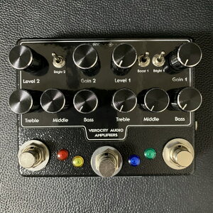 VeroCity Effects Pedals VeroTwin Premium OD�S-Custom �u���b�N���U�[�P�[�X�d�l ���V�d�l��[�x���V�e�B�G�t�F�N�c�y�_���Y][�J���[�I�[�_�[�\] �y�󒍐��Y�z