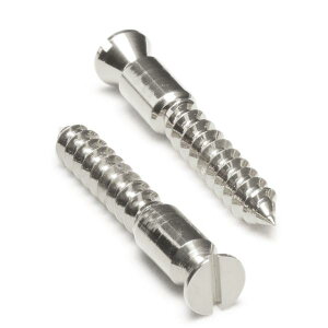 yFloydRose Original PartszOriginal Bridge Mounting Wood Screws -Chrome- [tCh[Yp[c][KAi][]
