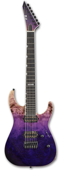 楽天市場】E-II M-II 7NT HS BM / Purple Natural Fade [7弦ギター 
